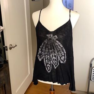 Blackhawks Feather Tank Top